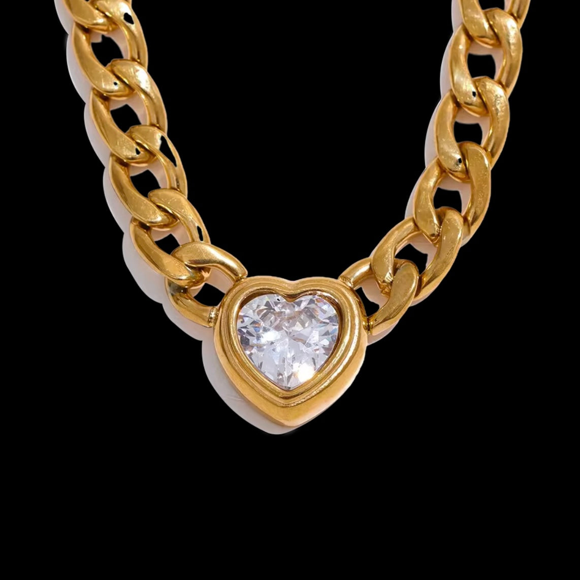Laura Heart Necklace
